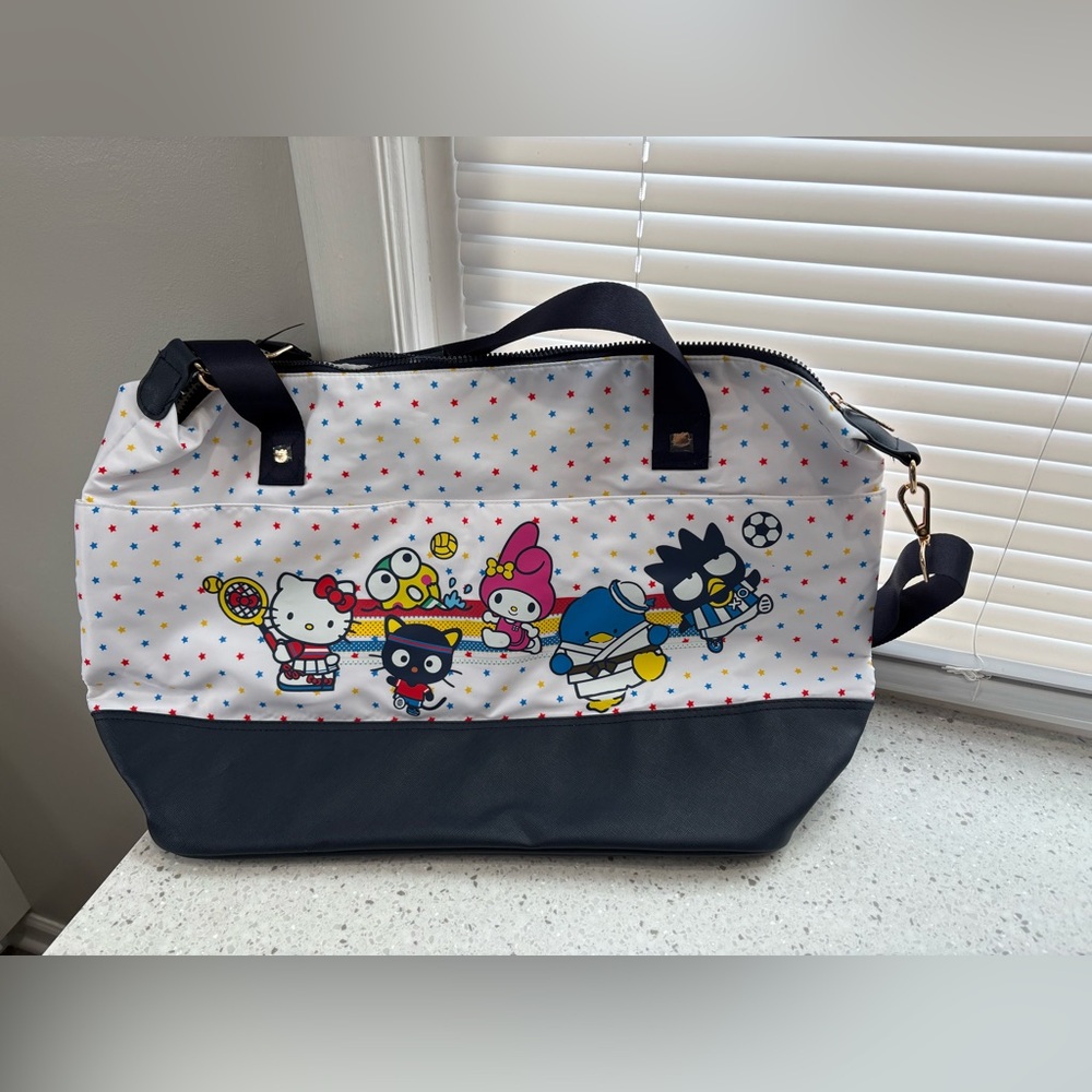 NWOT Sanrio Hello Kitty & Friends Travel Tote Bag Sports & Stars by Bioworld